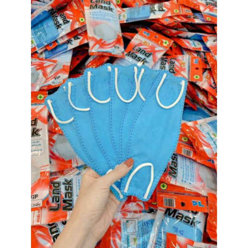 Khẩu Trang 3D Land Mask 1 Túi 6 Chiếc Loại 4D KF94 Hàn Quốc | BigBuy360 - bigbuy360.vn