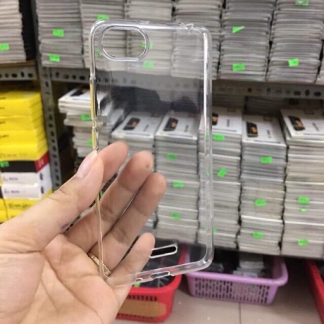 Ốp lung Silicon trong suốt Xiaomi Redmi 6A