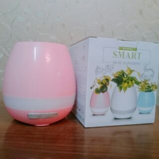 Music pot - 3in1 chậu cây cảnh kiêm loabluetooth và đèn ngủ, cảm ứng đa điểm tự phát ra tiếng nhạc khi chạm vào cây!
