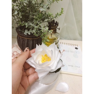 CÀI ÁO HOA SEN TRẮNG