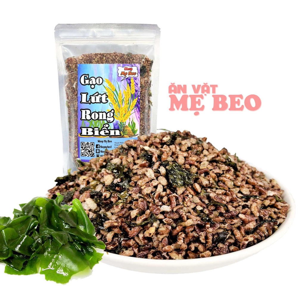 Gạo lứt sấy rong biển 500gr cực ngon