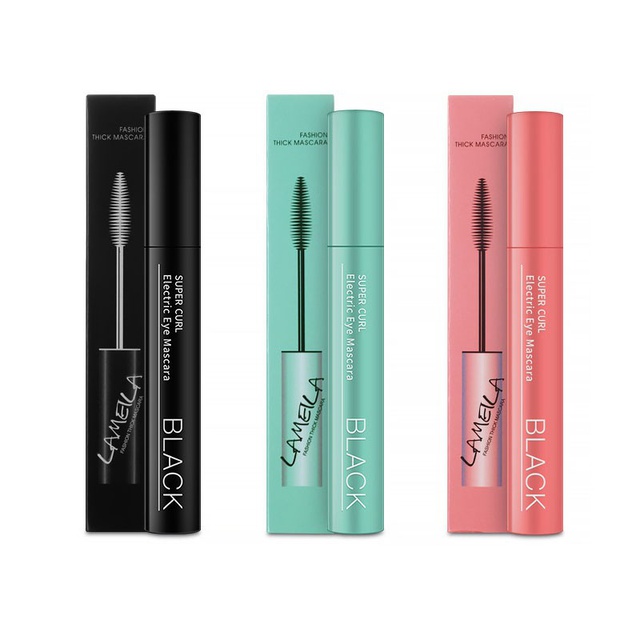 Chuốt Mi Mascara Lameila Super Curl Vỏ Cam Xanh Đen Giúp Mi Dày Và Dài Mi Hàng Nội Địa Trung