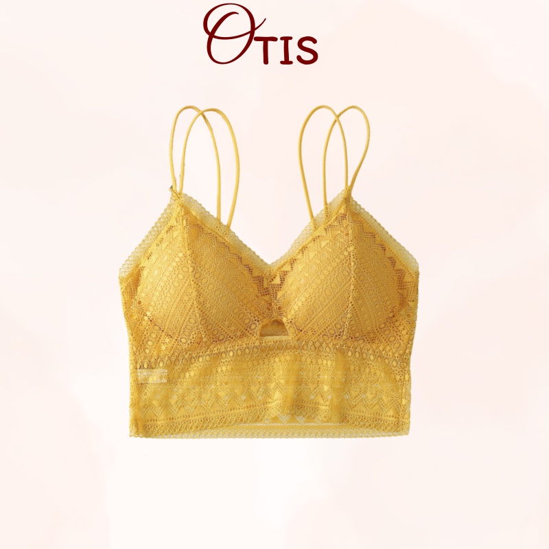 Áo Lót Ngực Ren Mềm Mịn Phối Dây Quyến Rũ Cho Nữ OTIS - 8838