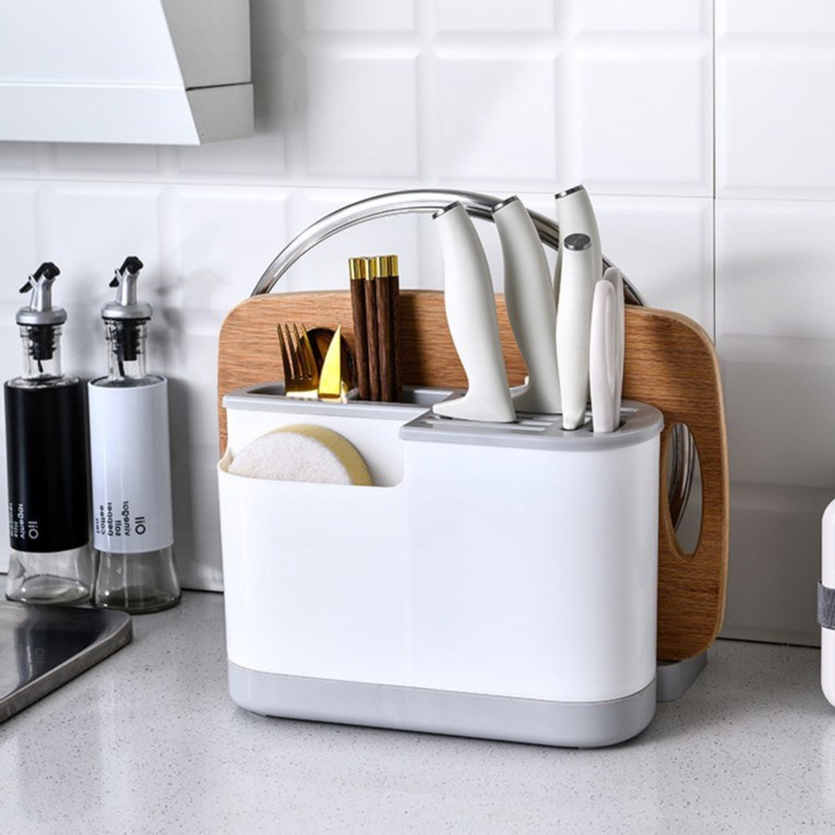 Kệ để đồ nhà bếp, kệ để dao thớt đa năng, đồ dùng nhà bếp thông minh | BigBuy360 - bigbuy360.vn