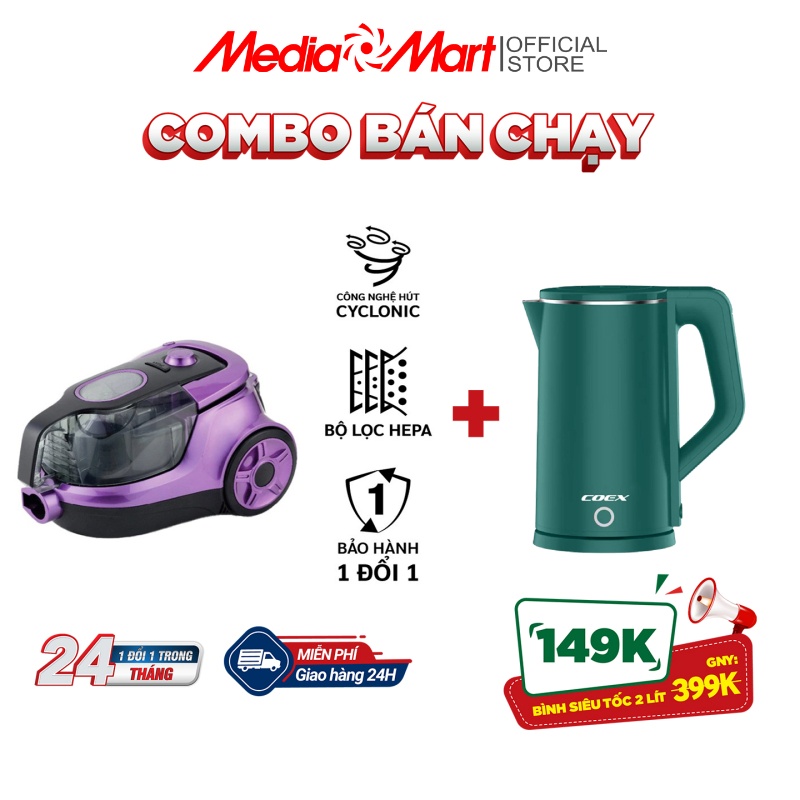 Máy hút bụi ROLER RC-2114