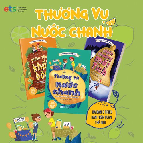 Sách - Thương Vụ Nước Chanh  - Câu chuyện kinh điển về giáo dục tài chính của trẻ em Mỹ