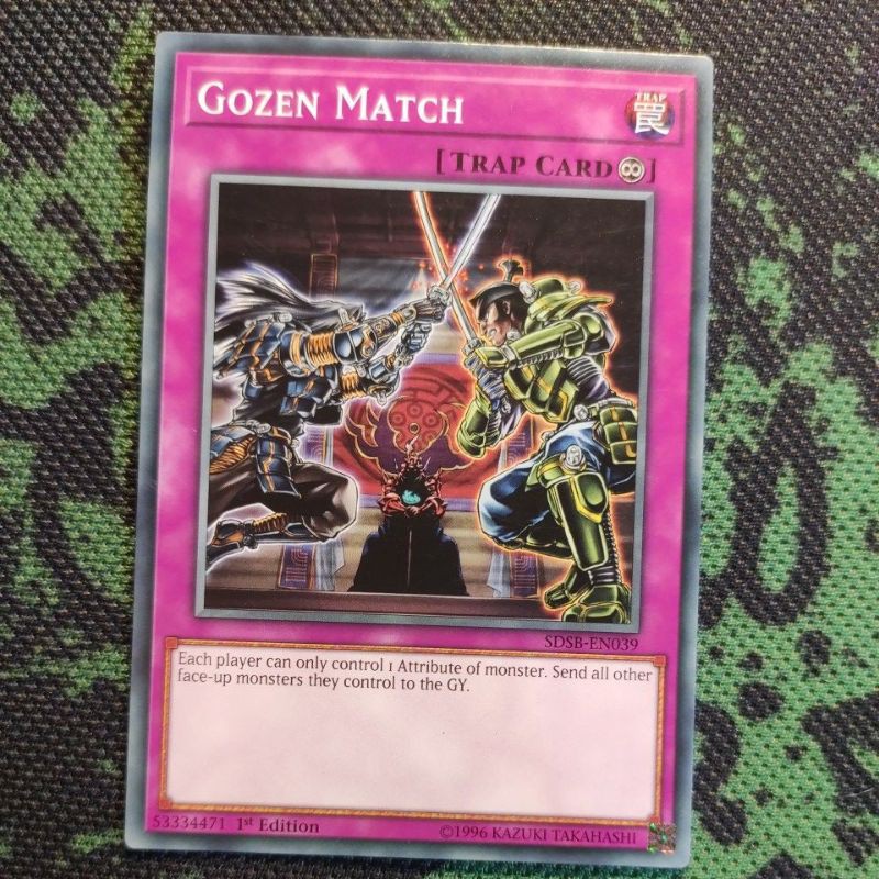 Thẻ bài Yugioh: Gozen Match - SDSB-EN039 - Common