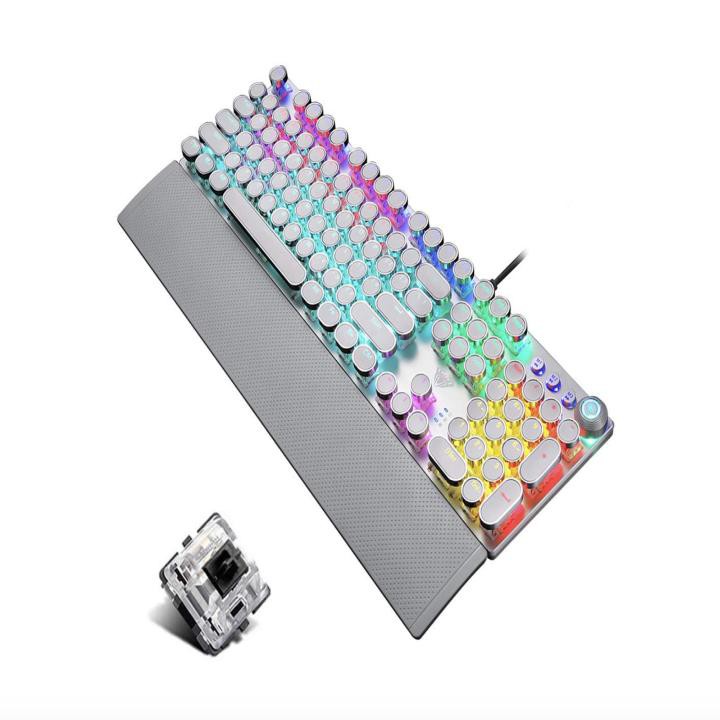 Bàn Phím Cơ Key Master Gaming ( Trắng ) - Home and Garden