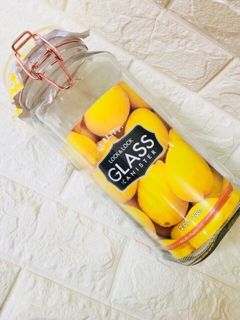 Hũ thuỷ tinh Lock&lock 700-900-1400-2000ml | BigBuy360 - bigbuy360.vn