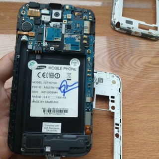 Linh kiện điện thoại Samsung note 2 tháo máy
