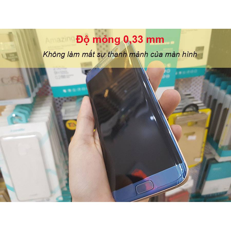 Dán cường lực Samsung Galaxy S7 Edge full keo full màn hình