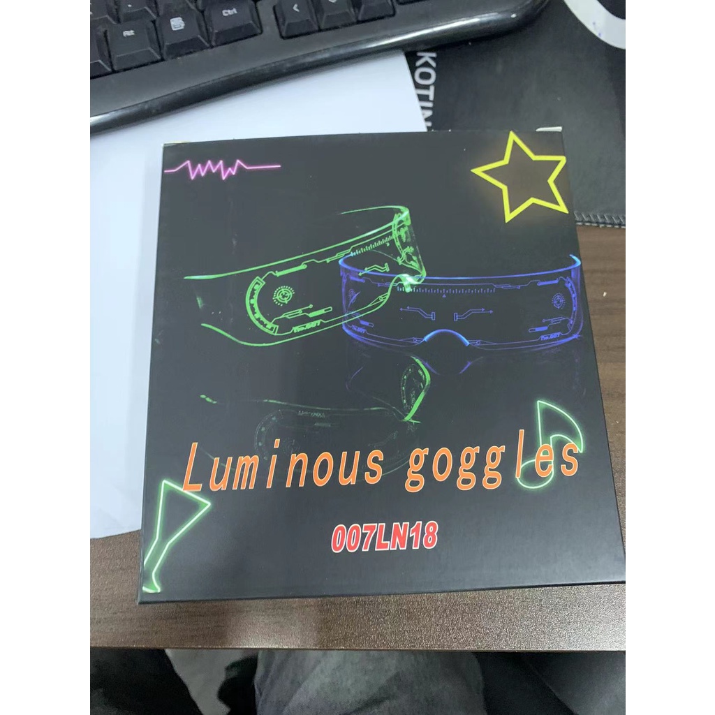 Kính phát sáng thông minh hot trend tik tok /7 màu