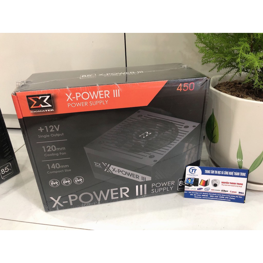 Nguồn máy tính XIGMATEK X-POWER III X-350 (EN45952) 250W - Phiên bản 2020 - Sản phẩm lý tưởng cho hệ thống GAME-NET