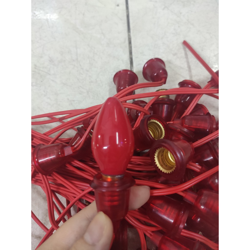 Đui đèn E12 chuyên sử dụng cho bóng đèn led bàn thờ , bóng cà na , bóng trái ớt