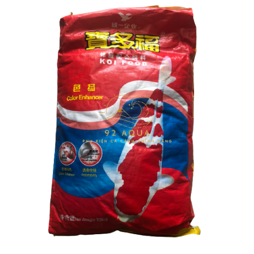 Thức Ăn Cá Koi Aquamaster Tăng Màu 10Kg Size L - Thức Ăn Cá Koi Cao Cấp Nhật Bản