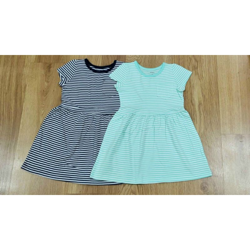 Đầm thun carter bé gái Vnxk
