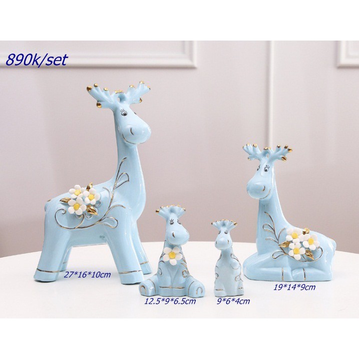 set gd tuần lộc xanh - a606