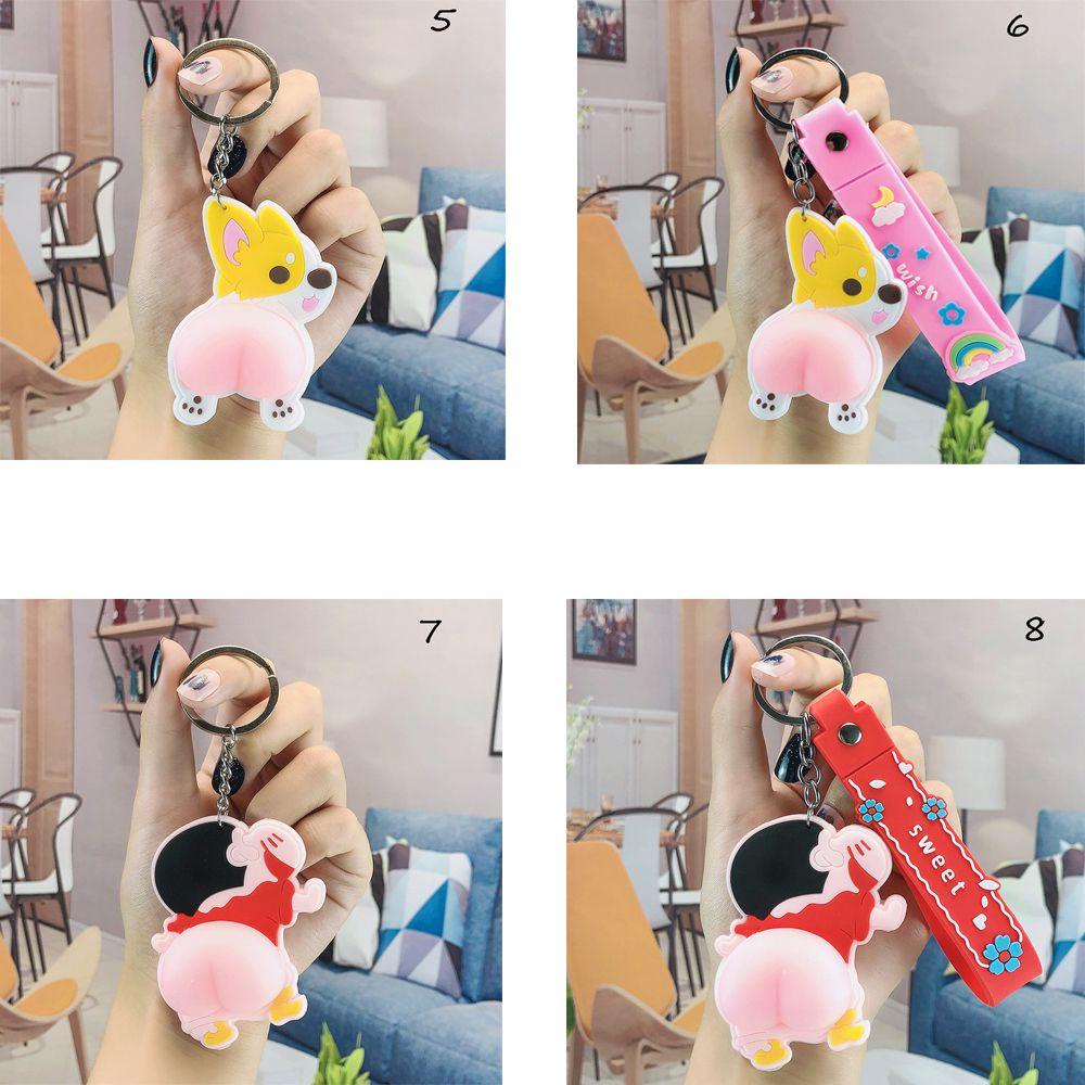 Móc Khóa Hình Mông To Chống Va Đập Dễ Thương MIHAN1