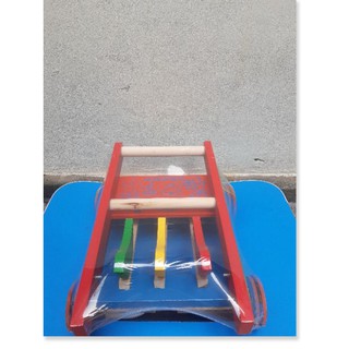 Xe tập đi 3 con gà