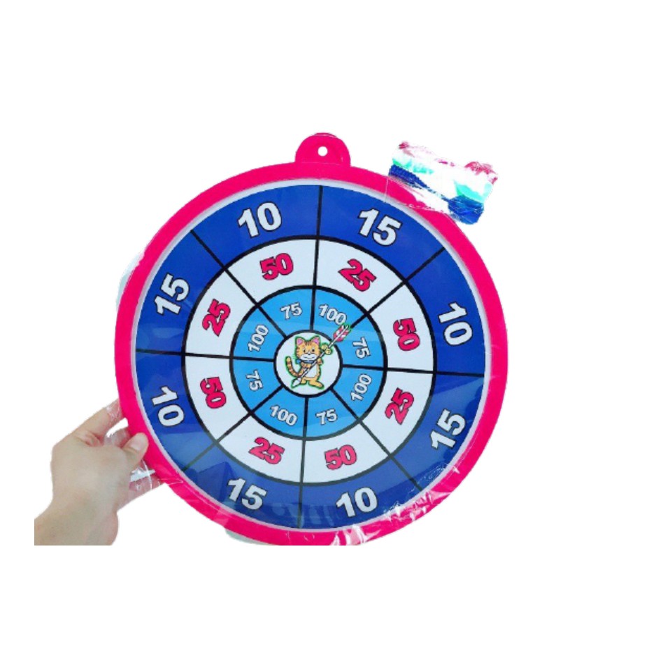 Bộ đồ chơi phi tiêu nam châm 2 mặt đường kính 30cm quà tặng cho bé trẻ em