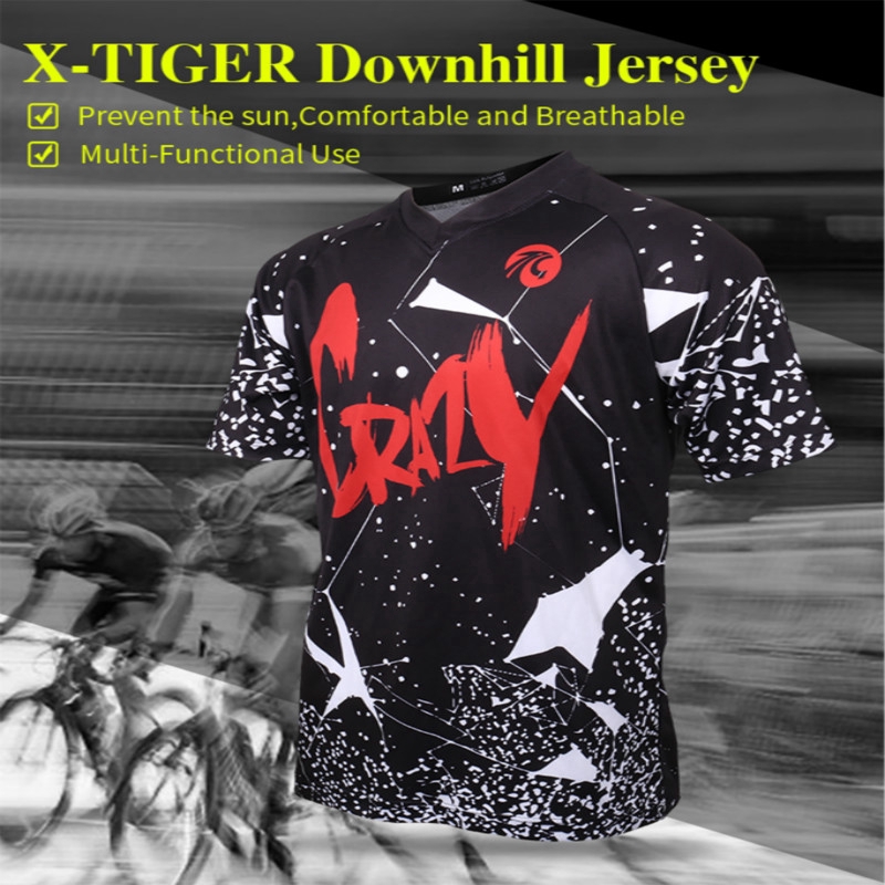 Áo Thun Jersey Đạp Xe Thể Thao X-TIGER Thoáng Khí Thời Trang Cho Nam