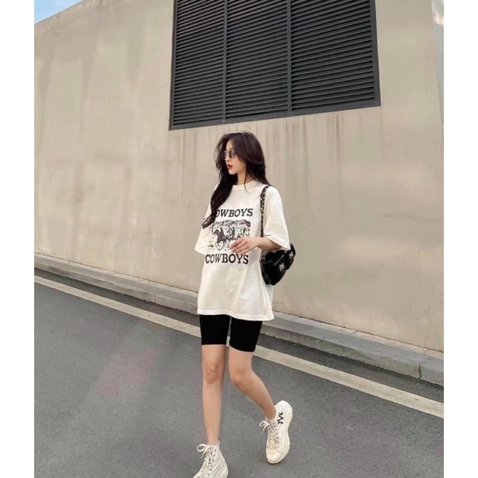Quần legging ngố thái chất co giãn 4 chiều