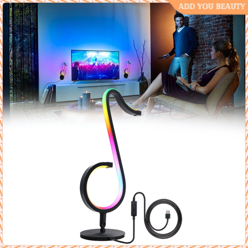 3D Magical Table USB Moon Light Dimmable Touch Sensor Desk Night Lamp Decor