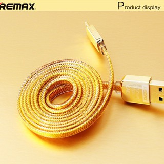 Cáp Sạc Remax RC-016m vàng đồng - Cáp Android