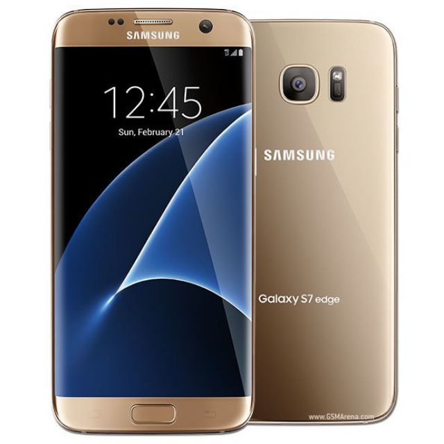 Điện thoại Samsung Galaxy S7 EDGE 32GB ram 4GB màu vàng gold - mới