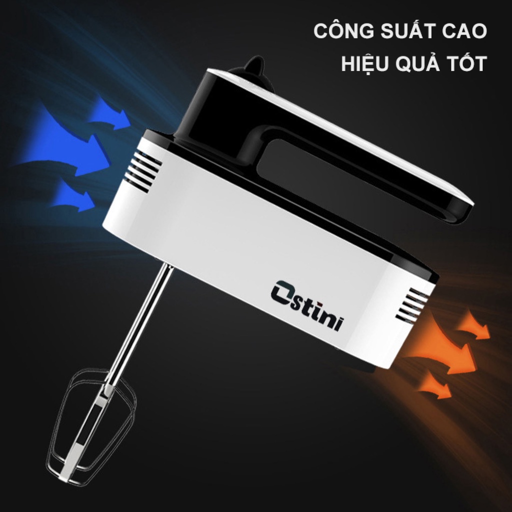 GiGiBomstore Máy đánh trứng cầm tay Máy đánh trứng điện gia dụng nướng máy trộn kem đánh bông nhỏ và máy làm mì