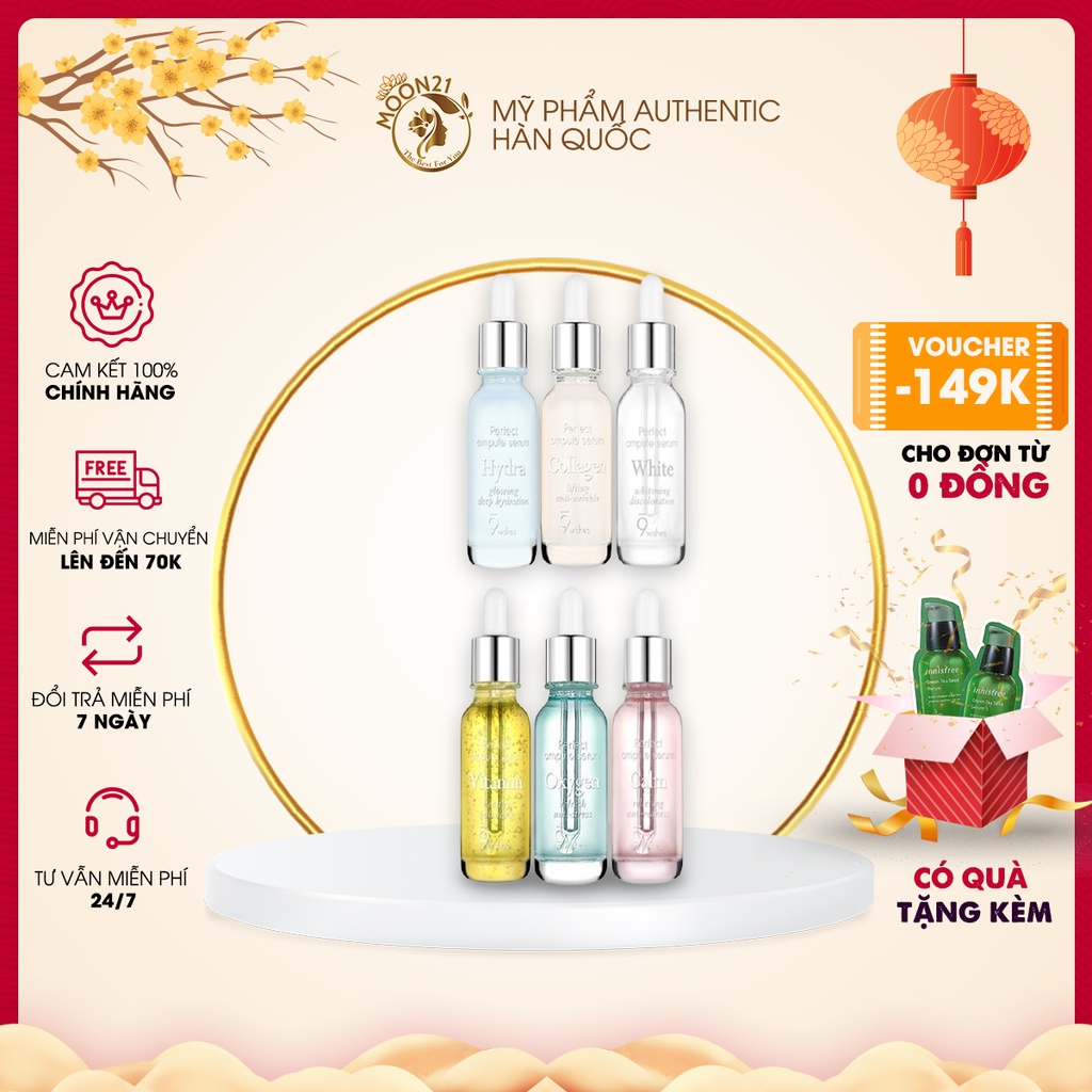 Tinh chất dưỡng da chuyên sâu 9Wishes Serum 25ml Auth Hàn Quốc