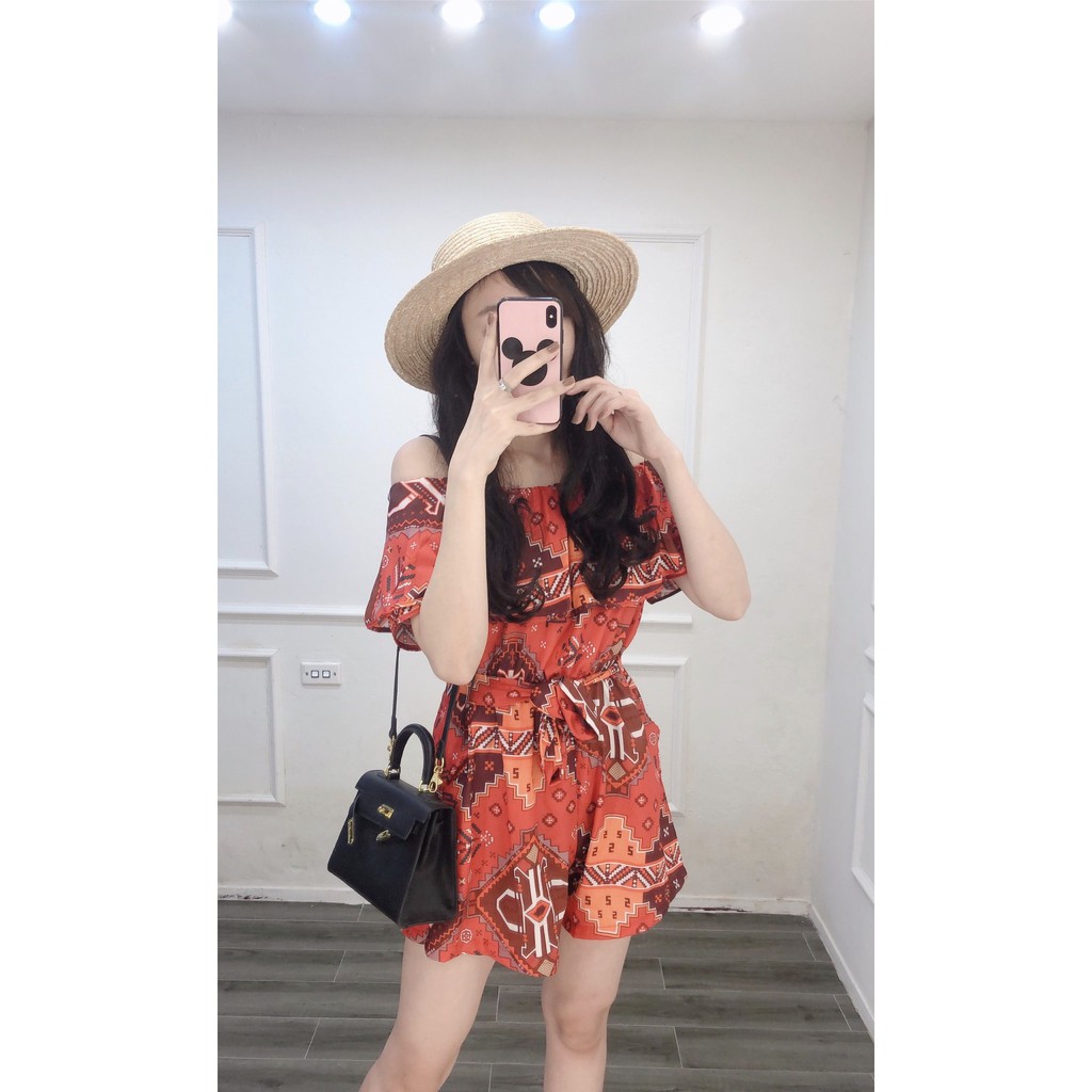 Jumpsuit Zara bẹt vai