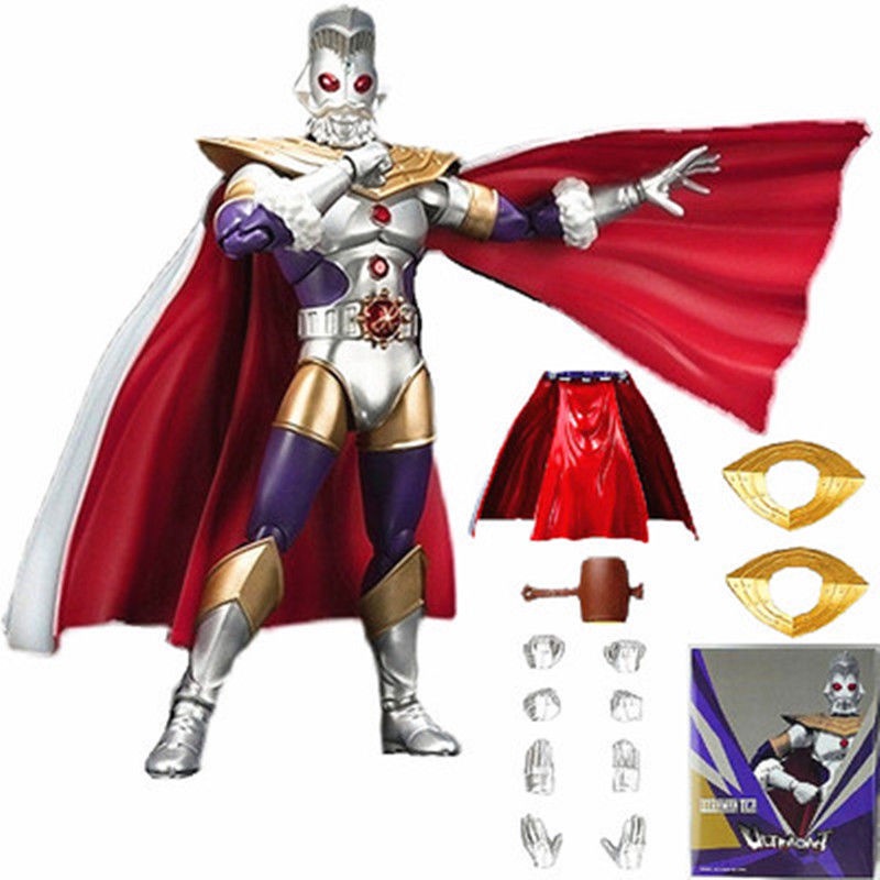 Mô Hình Đồ Chơi Siêu Nhân Ultraman Có Thể Thay Đổi Vũ Khí Sáng Bóng Triga SHF Siro