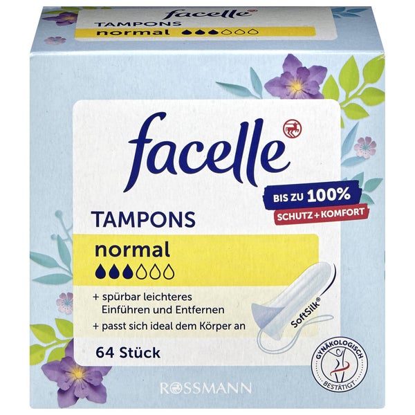Băng Vệ Sinh Tampon Jessa / Facelle- Băng Vệ Sinh Dạng Nút, Tự Tin Khi Tắm Biển, Thể Thao, Lễ Hội-Nội Địa Đức