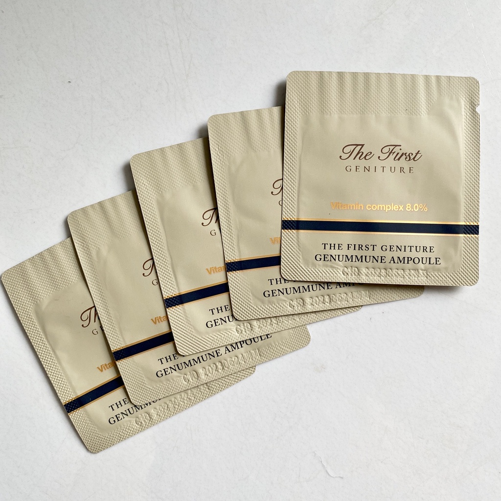 Tinh chất vitamin C serum Ohui The First Complex 8% dưỡng trắng sáng , nâng cơ , tăng đàn hồi ,săn chắc sáng mịn gói 1ml