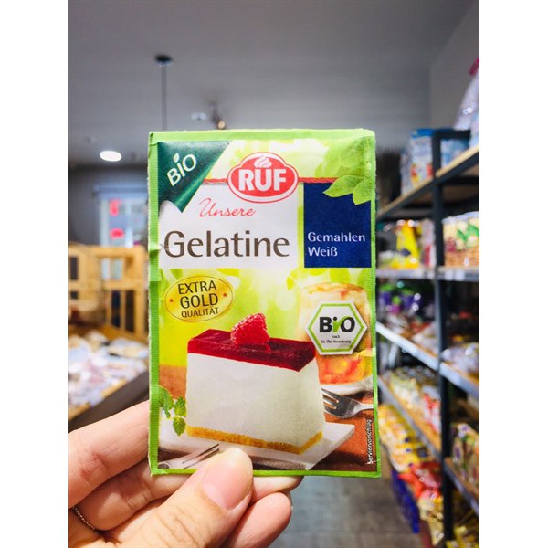 [Date mơi] Bột Gelatin hữu cơ 9gr