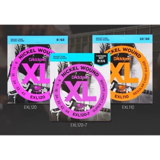 Dây guitar điện chính hãng D’Addario EXL120