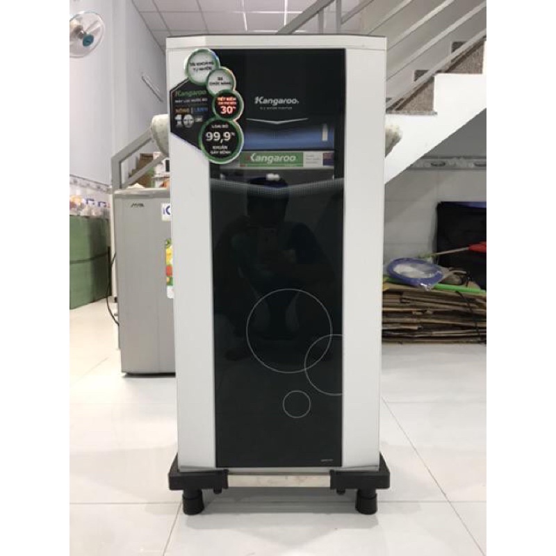 Kệ để máy giặt mini - cây nước nóng lạnh chất liệu inox - Điều Chỉnh Theo Kích Thước chống giật