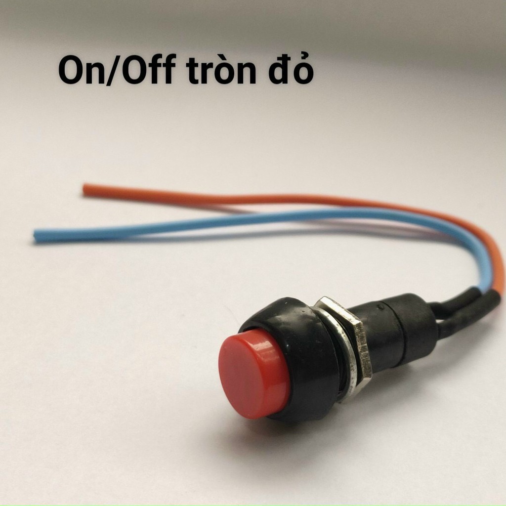 Nút công tắc đèn trợ sáng On/Off 2 chức năng, nút hazzard các loại cho xe