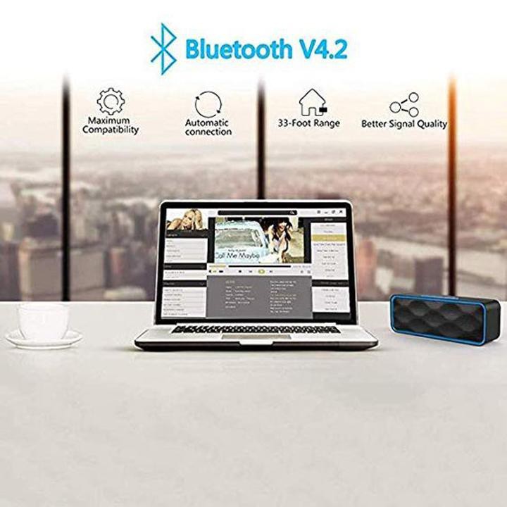 Loa Di Động 211 Bass Mạnh Âm Trầm Nghe Là Thích , Kết Nối Bluetooth Hỗ Trợ Nhận Cuộc Gọi , Khe Cắm Thẻ Nhớ