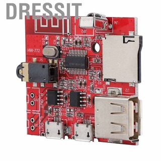 Dressit Bluetooth 4.1 MP3 Decoding Module Receiver Board Circuit w/ Remote Control