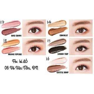 Phấn mắt dạng kem 2 đầu Missha Dual Blending Cushion Shadow