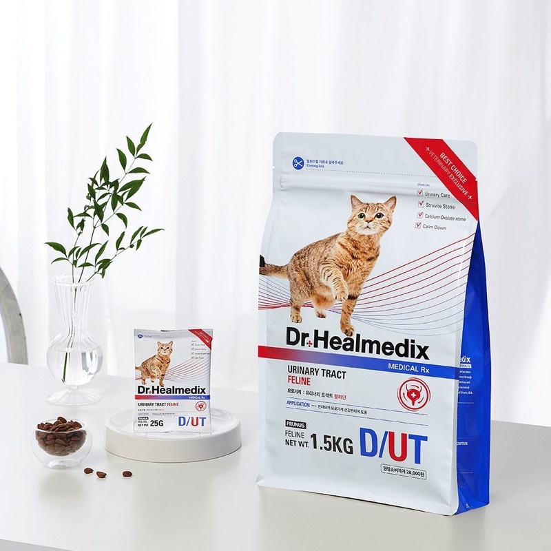 Hạt Cho Mèo Sỏi Thận Dr. Healmedix Urinary Tract Feline D/UT