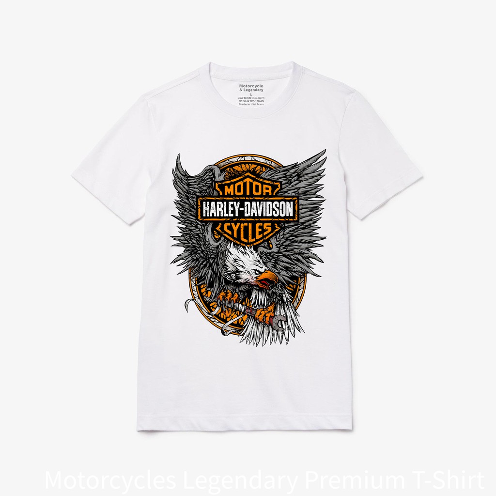 Áo Thun nam đẹp cao cấp in hình Motorcycle 53 100% cotton thiết kế độc lạ  thoáng mát co giãn