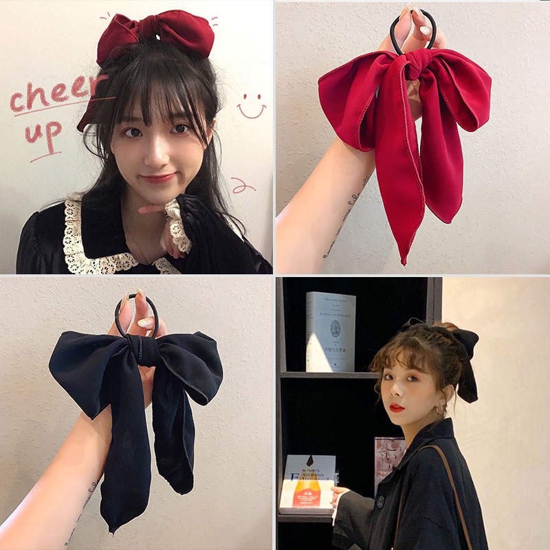 Băng Đô Co Giãn Đính Nơ Xinh Xắn Cho Bé Gái