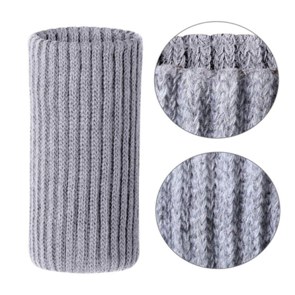 Bộ 4 Vỏ Bọc Chân Ghế Bằng Polyester Nhiều Màu Sắc Chống Trượt