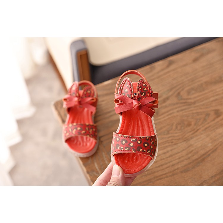 sandal bé gái size 21-30 da mềm siêu xinh