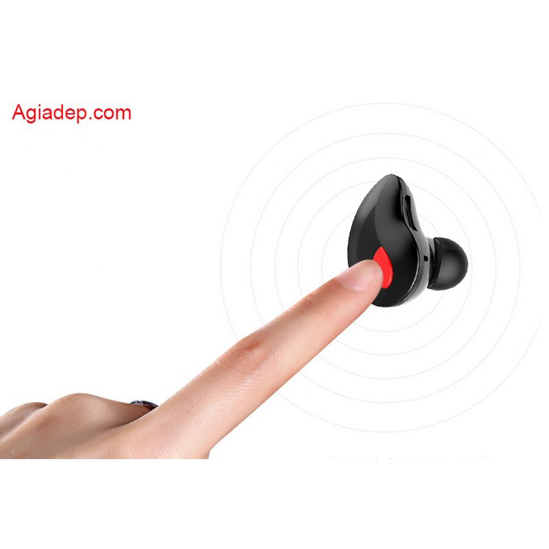 Tai nghe không dây Bluetooth 4.1 Havit (Âm thanh HiFi tuyệt hảo) của Agiadep (Màu đen)