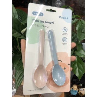 Bộ 02 thìa ăn dặm Amori Inochi
