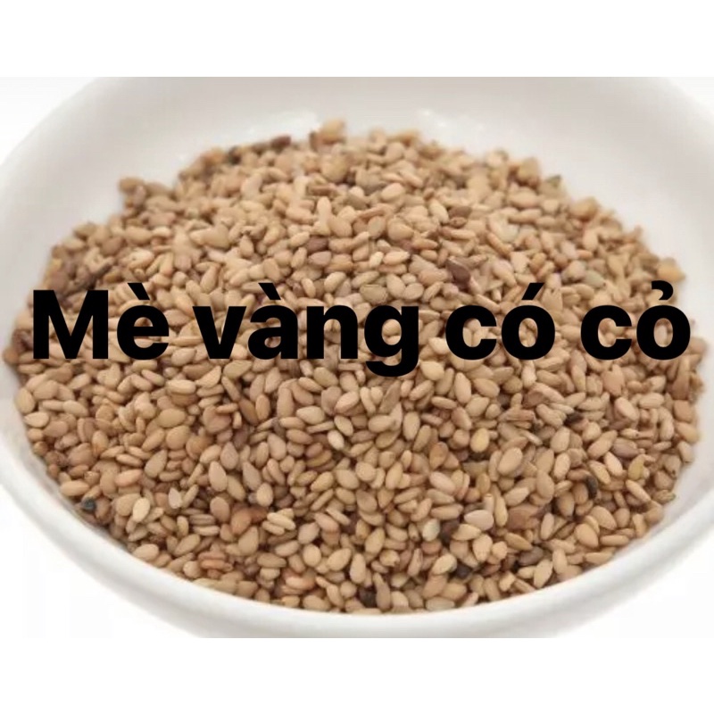 Mèvàng \Mè nguyên vỏ-500gr